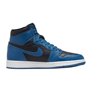 AIR JORDAN 正代系列 Air Jordan 1 Retro High OG 男子篮球鞋 555088-404 黑蓝 42.5