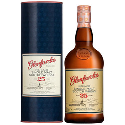 glenfarclas 格兰花格 25年 单一麦芽 苏格兰威士忌 43%vol 700ml