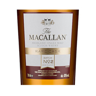 MACALLAN 麦卡伦 皓钻 单一麦芽 苏格兰威士忌 43%vol 700ml