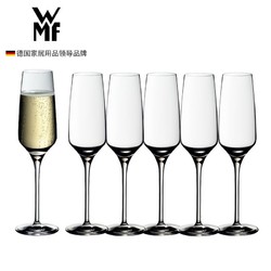 WMF 福腾宝 德国WMF 进口无铅玻璃酒杯高脚杯高档香槟杯套装6支套装