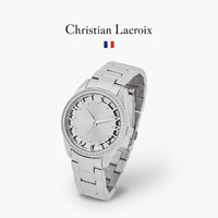 Christian Lacroix CLWE39 女士石英简约经典钢带手表 37mm