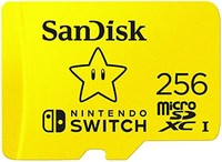 SanDisk 闪迪 microSDXC UHS-I 存储卡-SDSQXAO-256GB-GNCZN，用于任天堂手柄