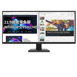 ViewSonic 优派 29英寸IPSFreeSync显示器（2560×1080、75Hz、HDR10）