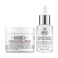 Kiehl's 科颜氏 护肤套装（高保湿面霜50ml+焕白精华30ml）