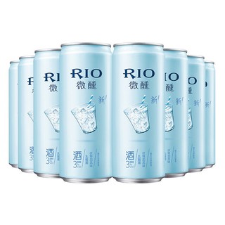 RIO 锐澳 洋酒 预调 鸡尾酒 果酒 微醺系列  乳酸菌味 3度 330ml*8罐