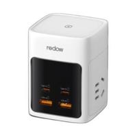 redow 热豆 DR-MT050 D1模块 无线充 氮化镓多口磁吸充电器 2C+2U 45W