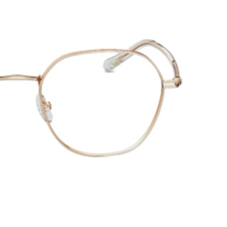 MOLSION 陌森&ZEISS 蔡司 MJ7225 玫瑰金合金眼镜框+佳锐系列 1.59折射率 防蓝光镜片