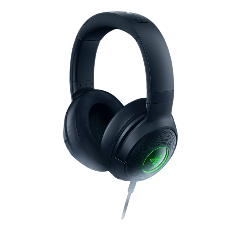 RAZER 雷蛇 北海巨妖V3 X进化版 头戴式有线耳机 黑色