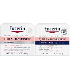 Eucerin 优色林 Q10 抗皱保湿面霜 48g+抗皱晚霜 48g