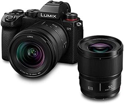 Panasonic 松下 LUMIX S5 带 20-60mm F3.5-5.6 和 50mm F1.8 镜头