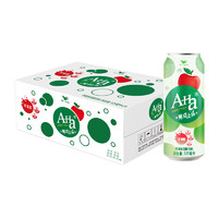 统一 A-Ha苹果味 发酵果汁气泡水 325ML*24罐