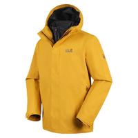 Jack Wolfskin 狼爪 ACTIVE OUTDOOR系列 男子三合一冲锋衣 5119291-3015 秋叶黄 S