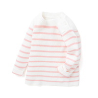 balabala 巴拉巴拉 男女童通用圆领针织衫 208421103210-00466 红色调 73cm