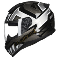 LS2 FF802 摩托车头盔 黑灰獠牙 XL