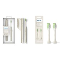 Prime会员：PHILIPS 飞利浦 One by Sonicare 电动牙刷套装 （电动牙刷*1+替换刷头*2）