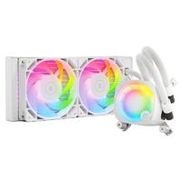 EKWB 毅凯火力 AIO 240 Lux D-RGB 一体式水冷散热器 白色