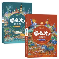 《那么大地板书：中国城市+世界城市》（套装共2册）