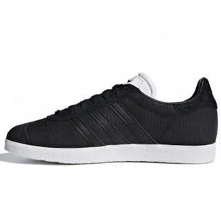 adidas ORIGINALS Gazelle 中性休闲运动鞋 B41662 黑/白 37