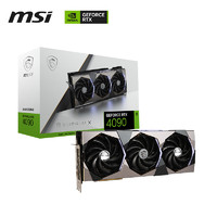 MSI 微星 GeForce RTX 4080 SUPRIM X CLASSIC 24G 超龙 显卡