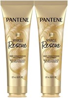 PANTENE 潘婷 发膜,免洗护发素,奇迹救援深层护发素,保湿干燥*,两件装