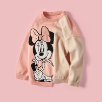 限尺码：Disney 迪士尼 女童春秋款毛衣
