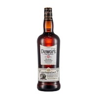 cdf会员购：Dewar's 帝王 12年调配型苏格兰威士忌 1000ml