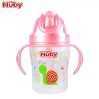 Nuby 努比 宝宝学饮杯 粉色-带刻度 270ml