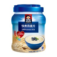 QUAKER 桂格 快煮燕麦片 1kg*2罐