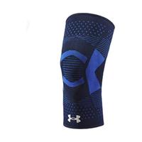 UNDER ARMOUR 安德玛 中性运动护膝 21620007-004 黑/蓝色 S 单只装