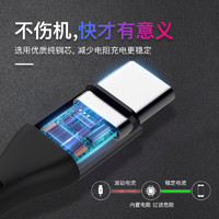 ZhuanShu 砖叔 数据线type c快充5A安卓小米华为vivo苹果三合一手机充电线一拖三