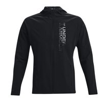 UNDER ARMOUR 安德玛 Out The Storm 男子运动夹克 1361502-001 黑色 XL