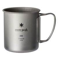 snow peak 钛金属单层杯 300ml