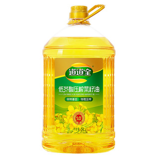 压榨菜籽油5L非转基因物理压榨自然清香 低芥酸