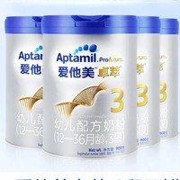 Aptamil 爱他美 卓萃 幼儿配方奶粉 3段 900g*4罐