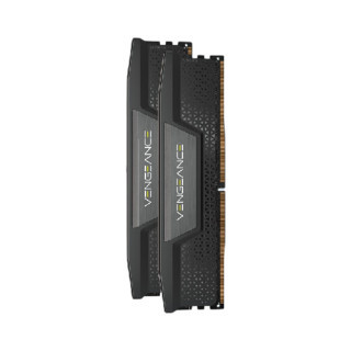 USCORSAIR 美商海盗船 复仇者系列 DDR5 6000MHz 台式机内存 马甲条 黑色 32GB 16GB*2