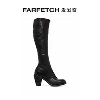 GUIDI 男士皮质及膝靴FARFETCH发发奇