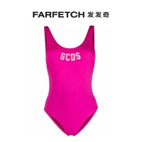 温泉泳衣Final Sale热销单品Gcds女士logo连身泳衣 FARFETC