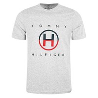 TOMMY HILFIGER 男士休闲短袖T恤 09T4162