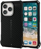 ELECOM 宜丽客 iPhone 14 Pro 保护壳 保护套 耐冲击 减震 ZEROSHOCK 软壳 TPU