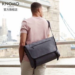 KNOMO 英国KNOMO英伦男士单肩包Rupert笔记本电脑斜挎包单肩斜挎男包包