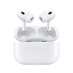 Apple 苹果 AirPods Pro(第二代)配MagSafe无线充电盒主动降噪无线蓝牙耳机(白色)