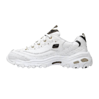 SKECHERS 斯凯奇 D'Lites 女子休闲运动鞋 11919/WBGD 白色/黑色/金色 37