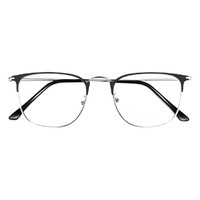 CHASM 9043 黑色钛合金眼镜框+1.60折射率 非球面镜片