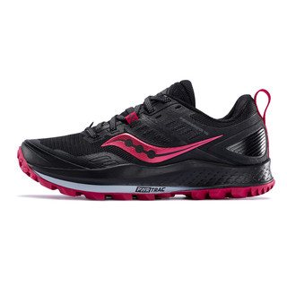 saucony 索康尼 Peregrine 游隼 10 女子越野跑鞋 S10556-20 黑红 40