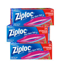 Ziploc 密保诺 抽取式保鲜袋 中号 72只