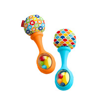 Fisher-Price Newborn新生儿系列婴儿玩具礼物宝宝玩具礼物缤纷摇滚沙锤摇铃FPY65
