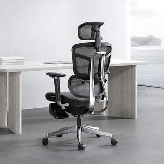 HBADA 黑白调 E5 人体工学椅 电脑椅 高配版