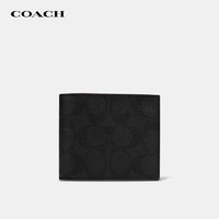 COACH 蔻驰 奢侈品 男士钱包手拿包 灰黑色 F25519N3A