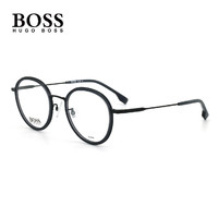 HUGO BOSS 吴尊同款HUGO BOSS男士眼镜架时尚圆框商务镜框可配近视镜片1288
