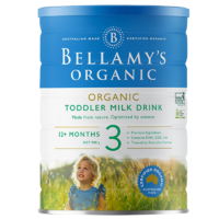 BELLAMY'S 贝拉米 有效期到23年4月-澳洲有机幼儿配方奶粉3段(新包装)900g 适合12个月以上（包邮含税）